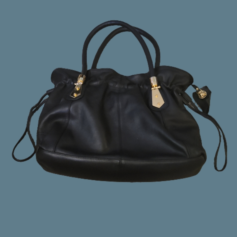 *Rough Roses Leather Shoulder Handbag - Picture 2 of 4